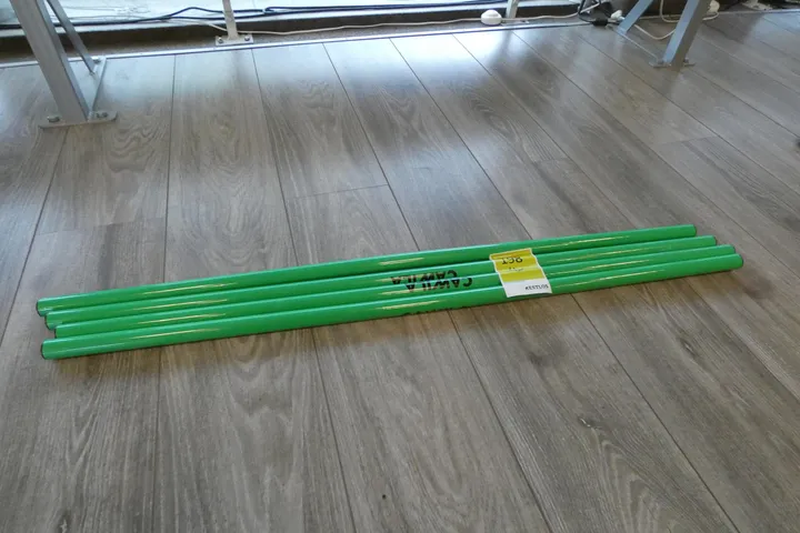 4x Cawila Gymnastikstäbe, grün